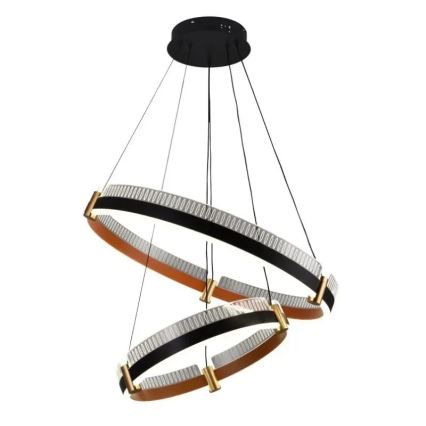 LED Prigušivi luster na sajli LED/140W/230V 3000-6500K pr. 60 cm + Daljinski upravljač