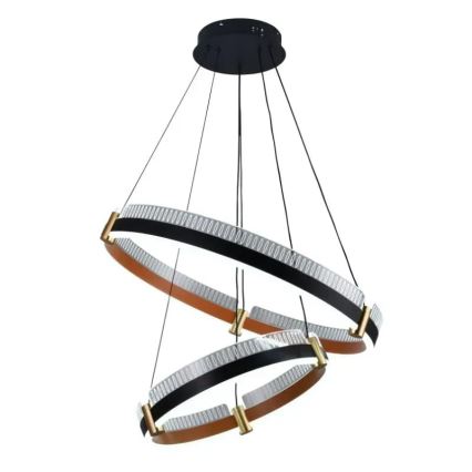 LED Prigušivi luster na sajli LED/140W/230V 3000-6500K pr. 60 cm + Daljinski upravljač
