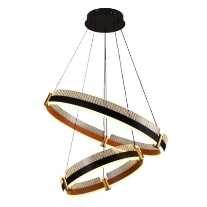 LED Prigušivi luster na sajli LED/140W/230V 3000-6500K pr. 60 cm + Daljinski upravljač