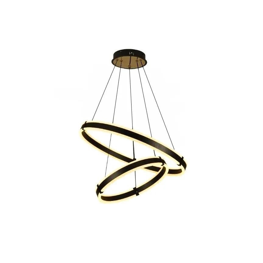 LED Prigušivi luster na sajli LED/140W/230V 3000-6500K + Daljinski upravljač