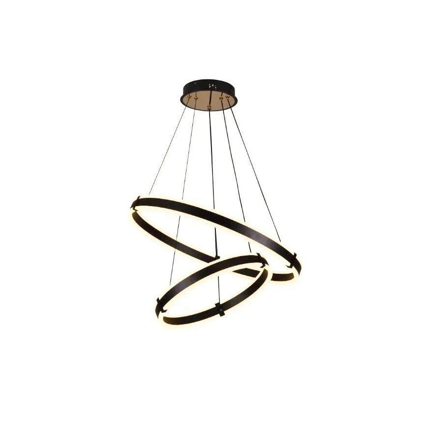LED Prigušivi luster na sajli LED/140W/230V 3000-6500K + Daljinski upravljač