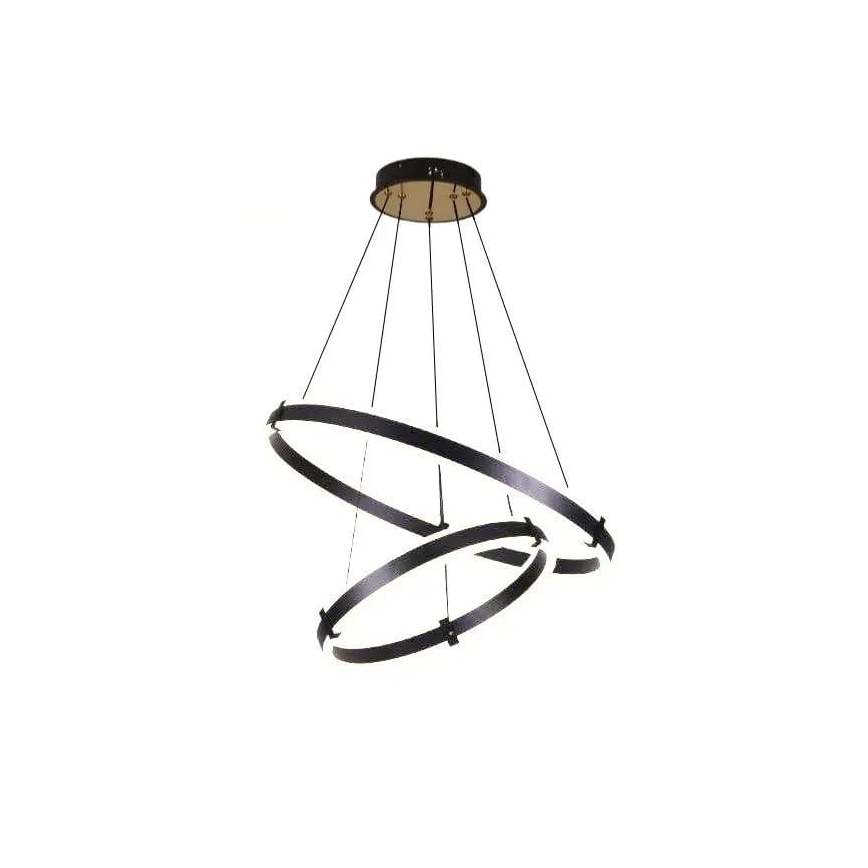 LED Prigušivi luster na sajli LED/140W/230V 3000-6500K + Daljinski upravljač