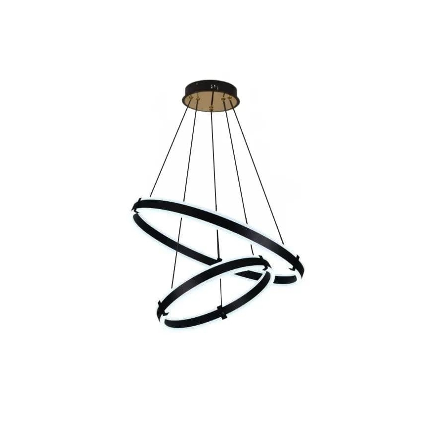 LED Prigušivi luster na sajli LED/140W/230V 3000-6500K + Daljinski upravljač