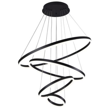 LED Prigušivi luster na sajli LED/165W/230V 3000-6500K pr. 80 cm + Daljinski upravljač