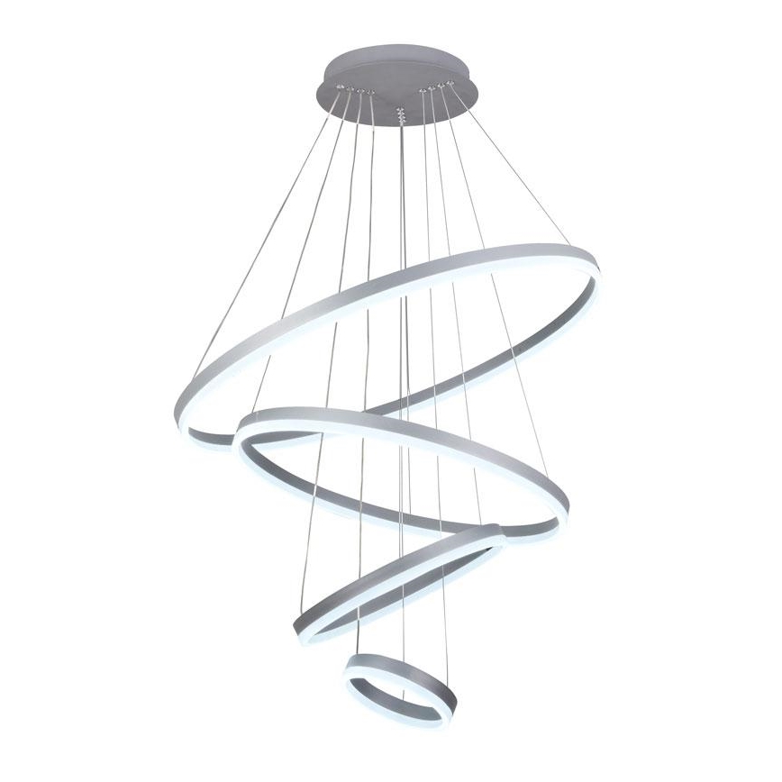 LED Prigušivi luster na sajli LED/165W/230V 3000-6500K pr. 80 cm + Daljinski upravljač
