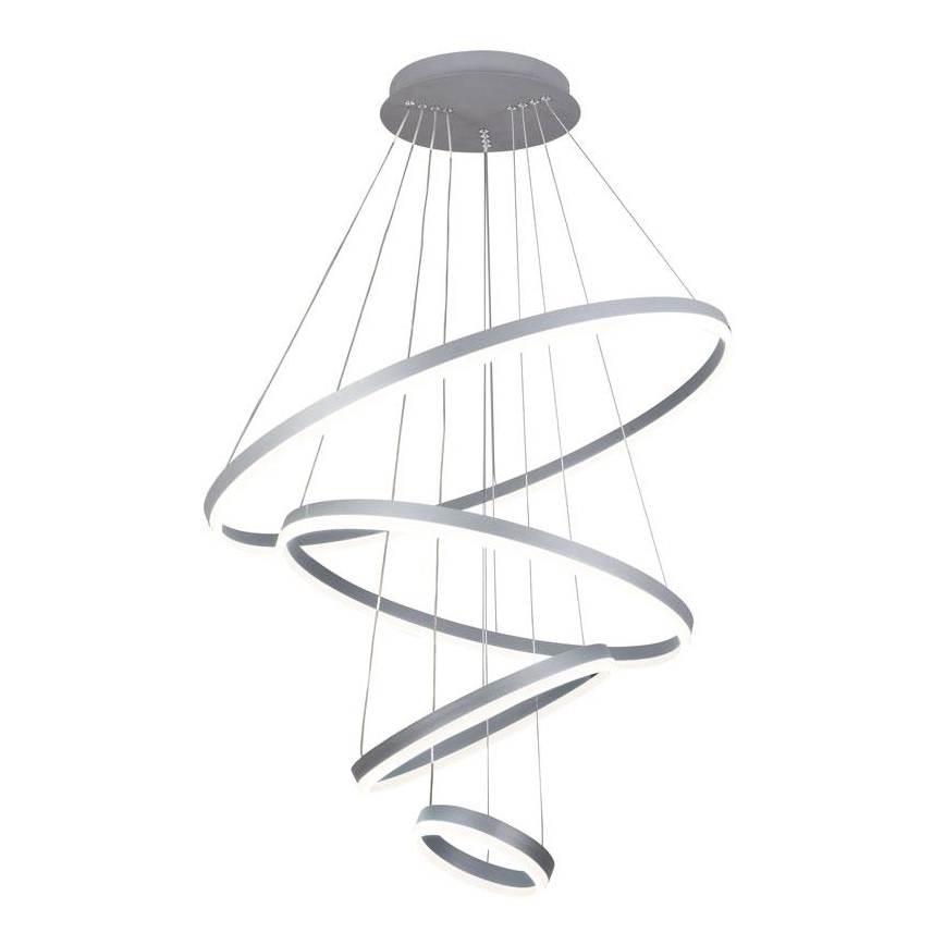 LED Prigušivi luster na sajli LED/165W/230V 3000-6500K pr. 80 cm + Daljinski upravljač
