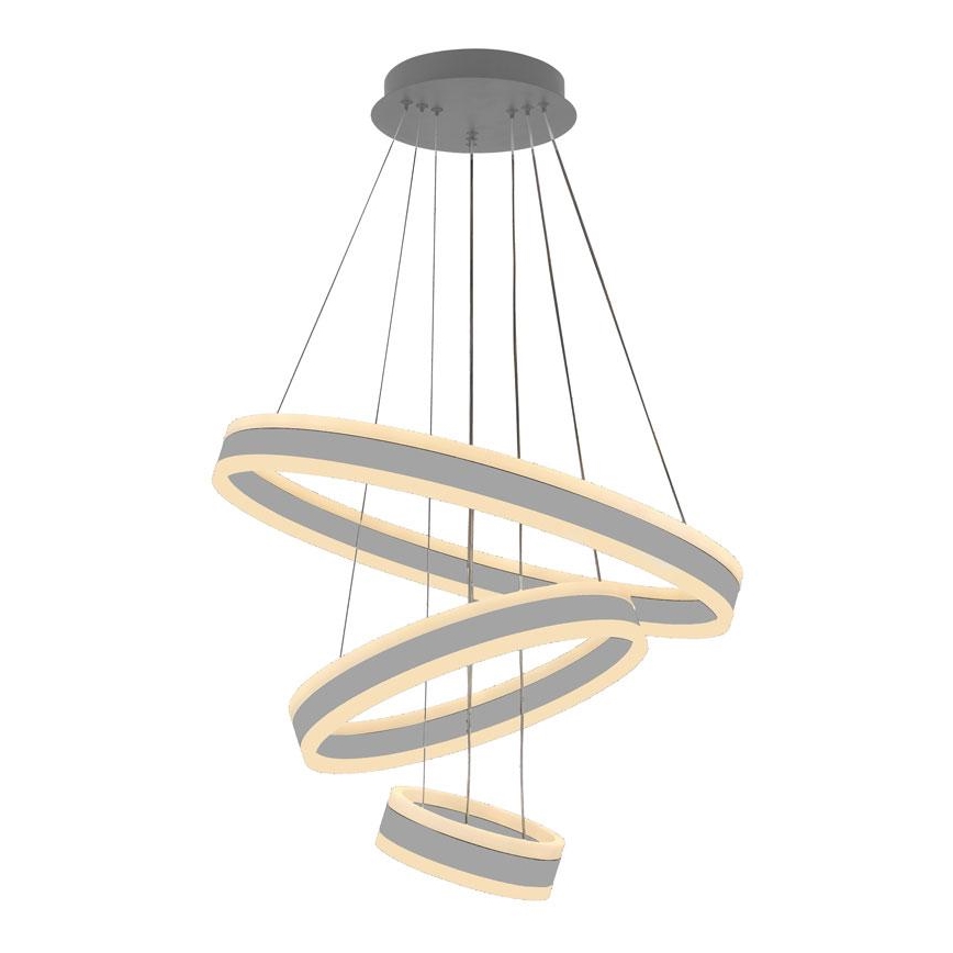 LED Prigušivi luster na sajli LED/165W/230V 3000-6500K pr. 60 cm + Daljinski upravljač