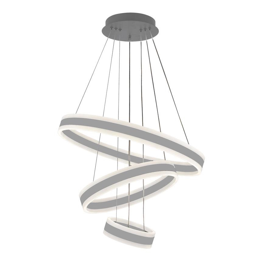 LED Prigušivi luster na sajli LED/165W/230V 3000-6500K pr. 60 cm + Daljinski upravljač