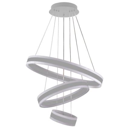 LED Prigušivi luster na sajli LED/165W/230V 3000-6500K pr. 60 cm + Daljinski upravljač