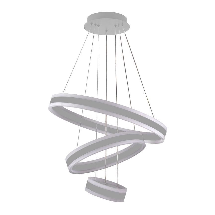 LED Prigušivi luster na sajli LED/165W/230V 3000-6500K pr. 60 cm + Daljinski upravljač