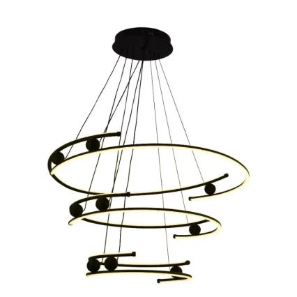 LED Prigušivi luster na sajli LED/170W/230V 3000-6500K + Daljinski upravljač
