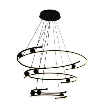 LED Prigušivi luster na sajli LED/170W/230V 3000-6500K + Daljinski upravljač