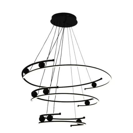 LED Prigušivi luster na sajli LED/170W/230V 3000-6500K + Daljinski upravljač