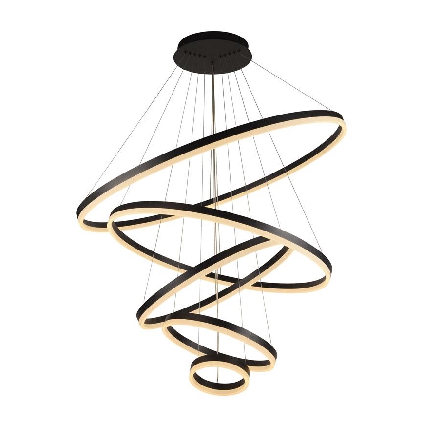 LED Prigušivi luster na sajli LED/210W/230V 3000-6500K pr. 100 cm + Daljinski upravljač