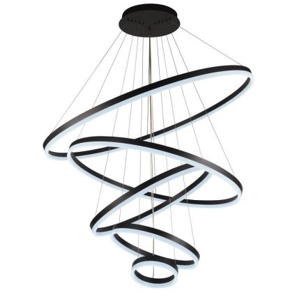LED Prigušivi luster na sajli LED/210W/230V 3000-6500K pr. 100 cm + Daljinski upravljač