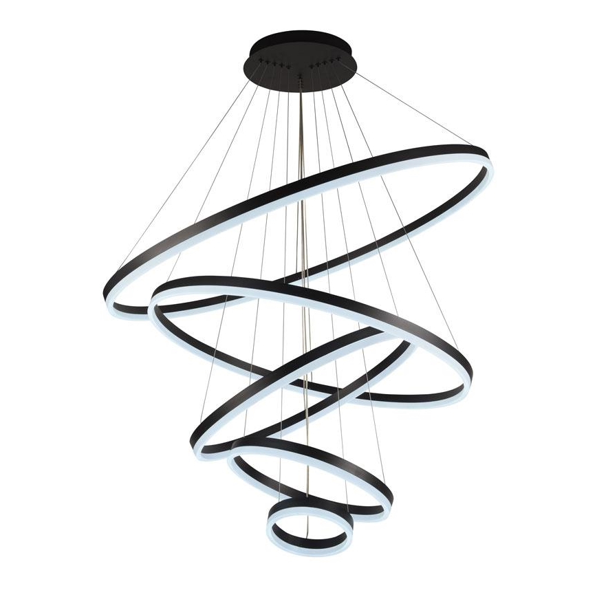 LED Prigušivi luster na sajli LED/210W/230V 3000-6500K pr. 100 cm + Daljinski upravljač