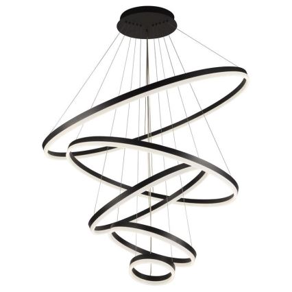 LED Prigušivi luster na sajli LED/210W/230V 3000-6500K pr. 100 cm + Daljinski upravljač