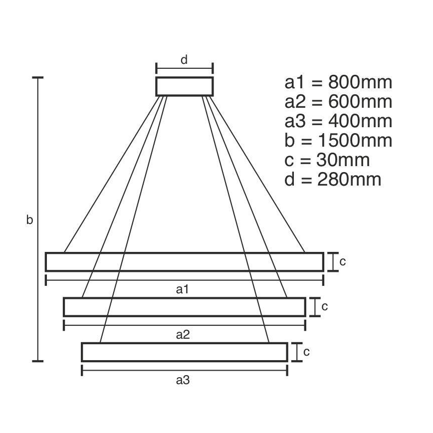 LED Prigušivi kristalni luster na sajli LED/210W/230V 3000-6500K srebrno + Daljinski upravljač