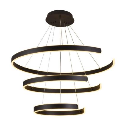 LED Prigušivi luster na sajli LED/220W/230V 3000-6500K pr. 80 cm + Daljinski upravljač