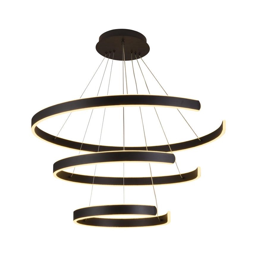 LED Prigušivi luster na sajli LED/220W/230V 3000-6500K pr. 80 cm + Daljinski upravljač