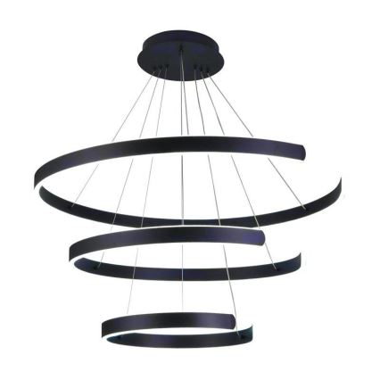 LED Prigušivi luster na sajli LED/220W/230V 3000-6500K pr. 80 cm + Daljinski upravljač