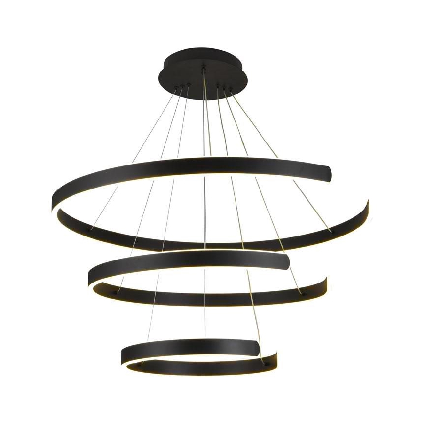 LED Prigušivi luster na sajli LED/220W/230V 3000-6500K pr. 80 cm + Daljinski upravljač