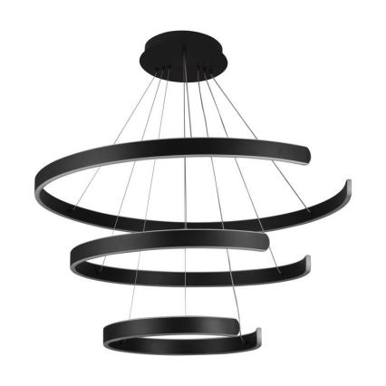 LED Prigušivi luster na sajli LED/220W/230V 3000-6500K pr. 80 cm + Daljinski upravljač