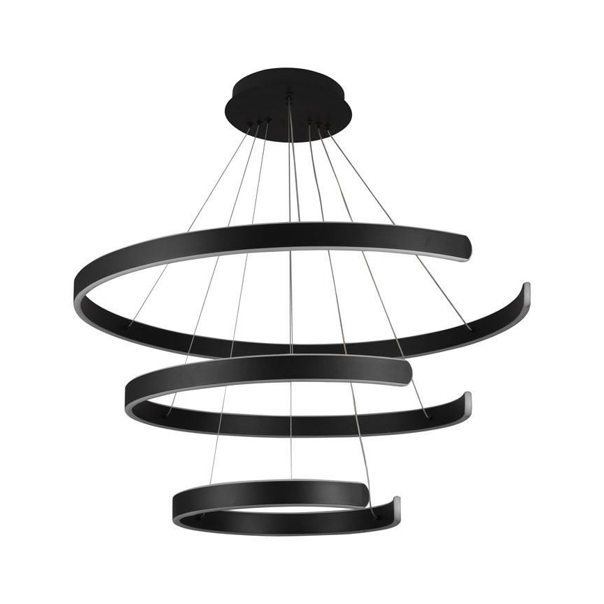 LED Prigušivi luster na sajli LED/220W/230V 3000-6500K pr. 80 cm + Daljinski upravljač
