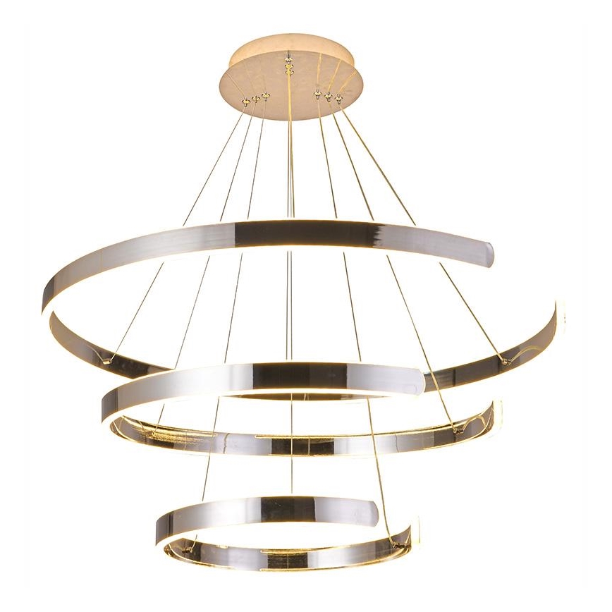 LED Prigušivi luster na sajli LED/220W/230V 3000-6500K pr. 80 cm + Daljinski upravljač