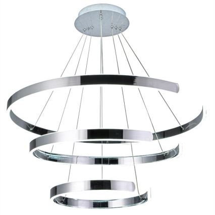 LED Prigušivi luster na sajli LED/220W/230V 3000-6500K pr. 80 cm + Daljinski upravljač