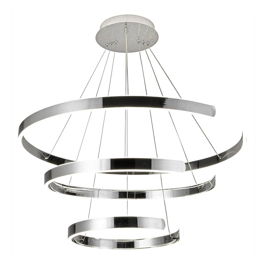 LED Prigušivi luster na sajli LED/220W/230V 3000-6500K pr. 80 cm + Daljinski upravljač