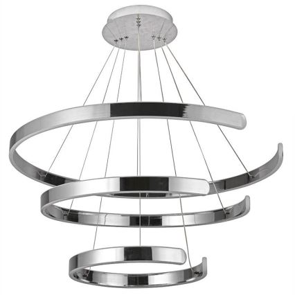 LED Prigušivi luster na sajli LED/220W/230V 3000-6500K pr. 80 cm + Daljinski upravljač