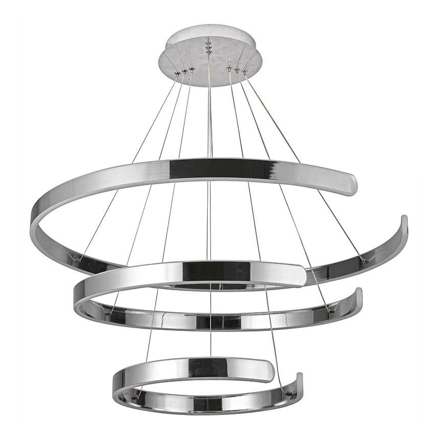 LED Prigušivi luster na sajli LED/220W/230V 3000-6500K pr. 80 cm + Daljinski upravljač