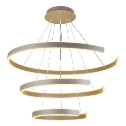 LED Prigušivi luster na sajli LED/220W/230V 3000-6500K pr. 80 cm + Daljinski upravljač