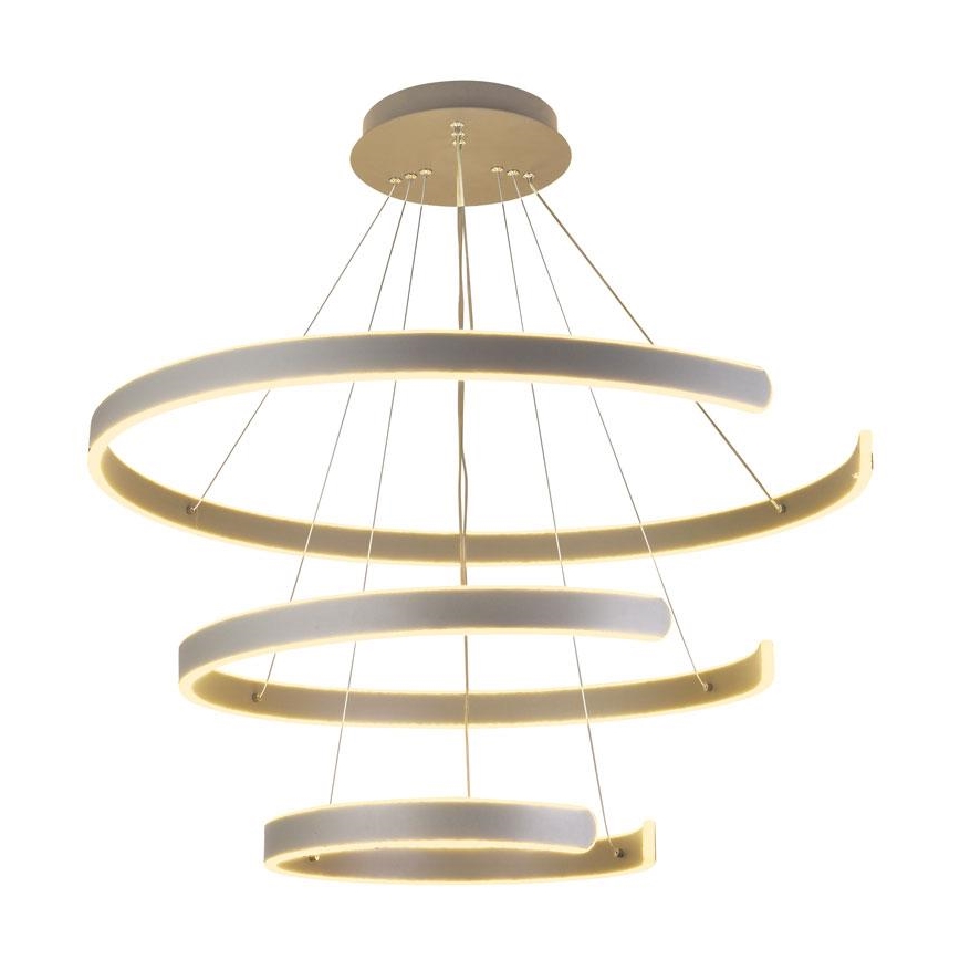 LED Prigušivi luster na sajli LED/220W/230V 3000-6500K pr. 80 cm + Daljinski upravljač