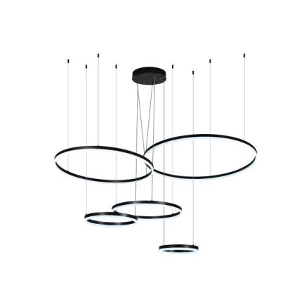 LED Prigušivi luster na sajli LED/220W/230V 3000-6500K pr. 100 cm + Daljinski upravljač