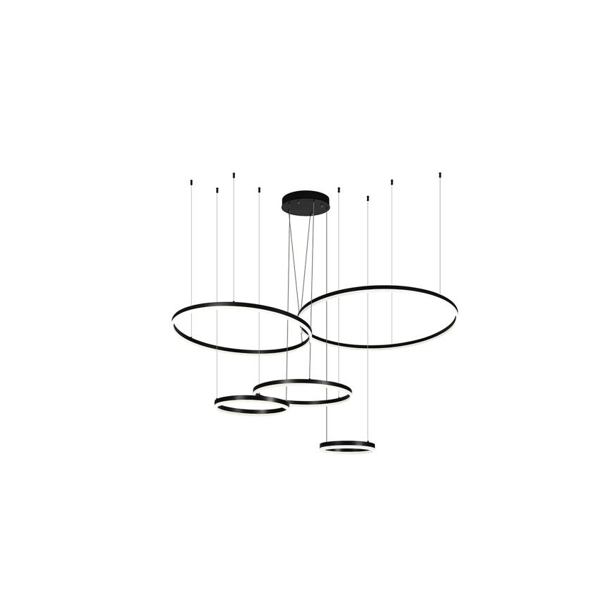 LED Prigušivi luster na sajli LED/220W/230V 3000-6500K pr. 100 cm + Daljinski upravljač