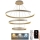 LED Prigušivi luster na sajli LED/220W/230V 3000-6500K pr. 80 cm + Daljinski upravljač