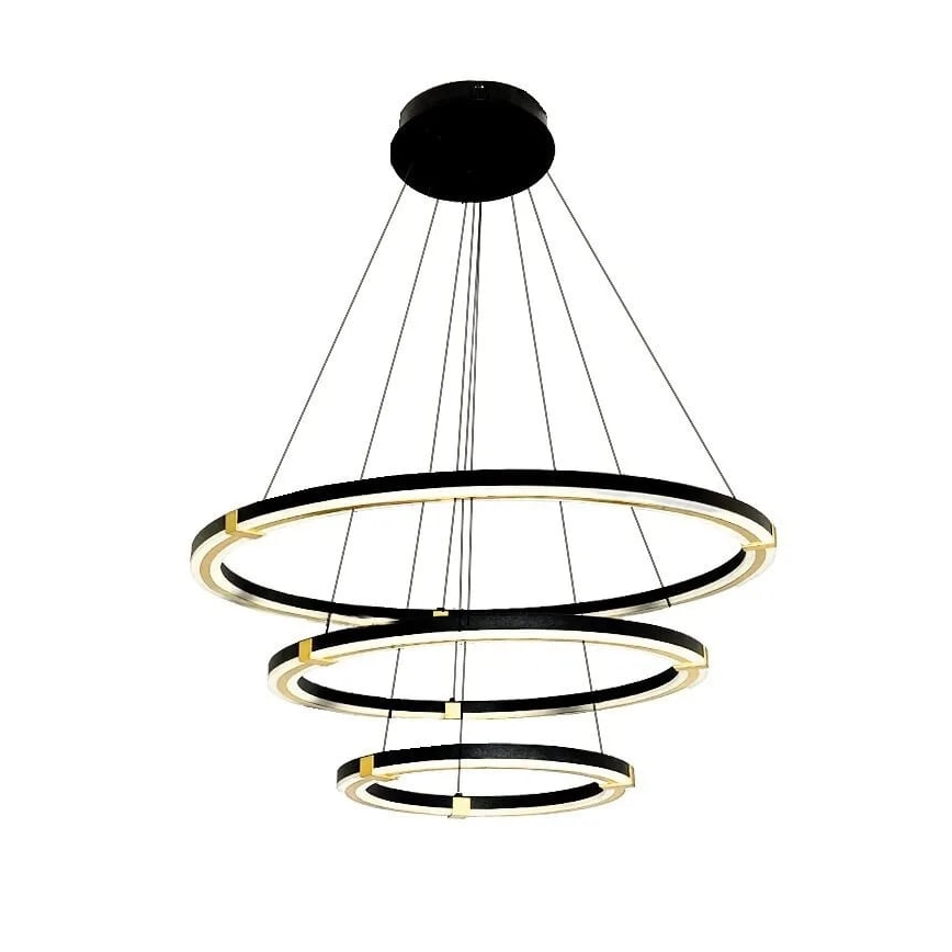 LED Prigušivi luster na sajli LED/235W/230V 3000-6500K pr. 80 cm + Daljinski upravljač
