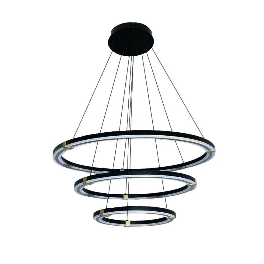 LED Prigušivi luster na sajli LED/235W/230V 3000-6500K pr. 80 cm + Daljinski upravljač