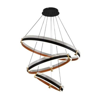 LED Prigušivi luster na sajli LED/240W/230V 3000-6500K + Daljinski upravljač