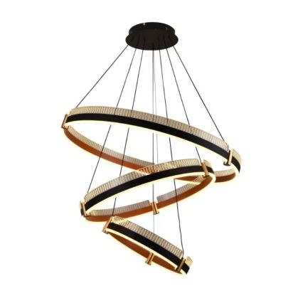 LED Prigušivi luster na sajli LED/240W/230V 3000-6500K + Daljinski upravljač