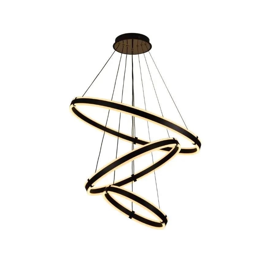LED Prigušivi luster na sajli LED/250W/230V 3000-6500K + Daljinski upravljač