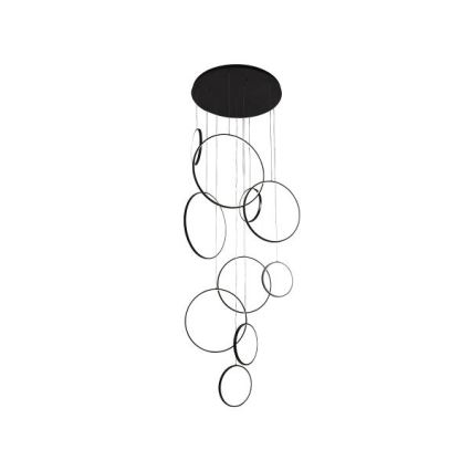 LED Prigušivi luster na sajli LED/290W/230V 3000-6500K pr. 60 cm + Daljinski upravljač
