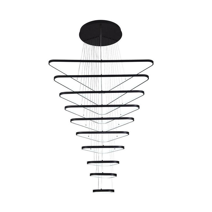 LED Prigušivi luster na sajli LED/385W/230V 3000-6500K + Daljinski upravljač