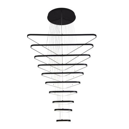 LED Prigušivi luster na sajli LED/385W/230V 3000-6500K + Daljinski upravljač