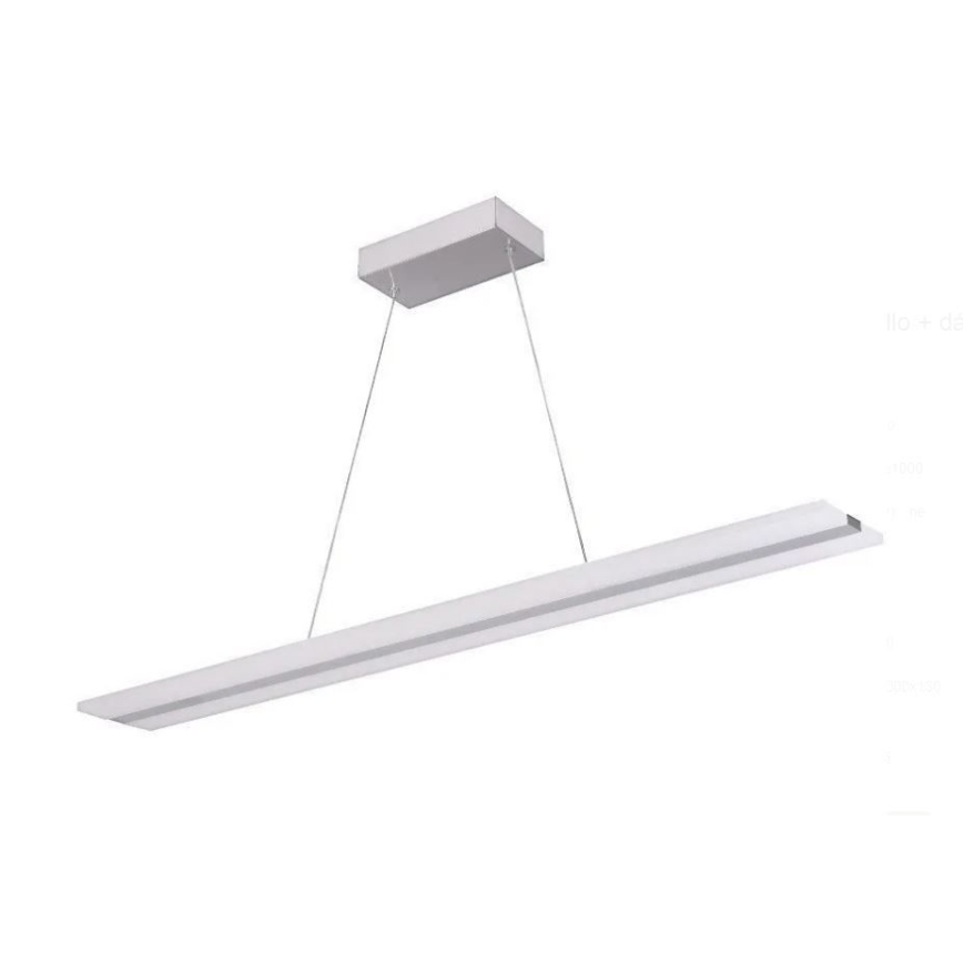 LED Prigušivi luster na sajli LED/40W/230V 3000-6500K bela + Daljinski upravljač