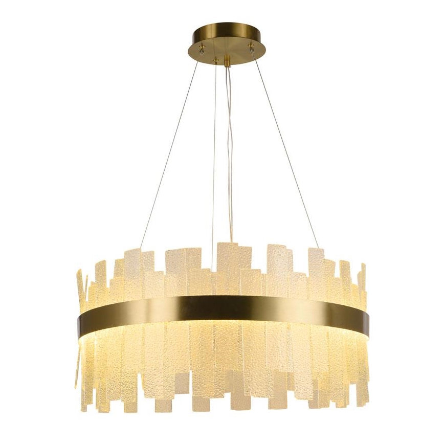 LED Prigušivi kristalni luster na sajli LED/40W/230V 3000-6500K + Daljinski upravljač