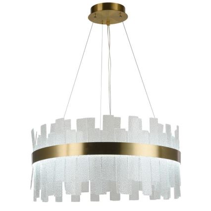 LED Prigušivi kristalni luster na sajli LED/40W/230V 3000-6500K + Daljinski upravljač