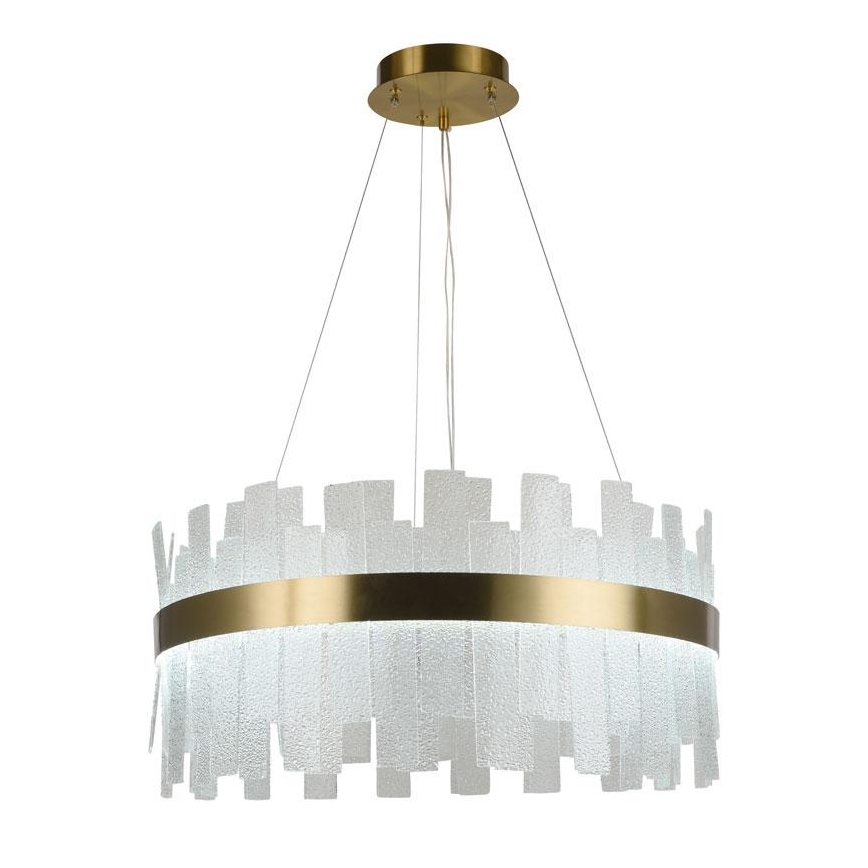 LED Prigušivi kristalni luster na sajli LED/40W/230V 3000-6500K + Daljinski upravljač